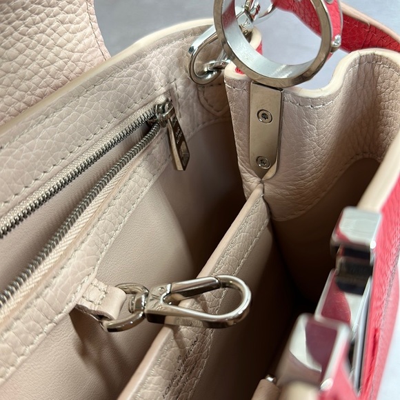 LOUIS VUITTON CAPUCINES BB *PINK RED - Picture 9 of 17